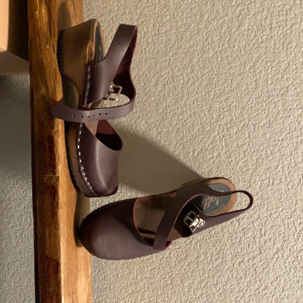 Wooden clogs